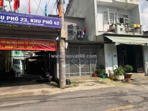 Nhà mặt tiền tân chánh hiệp – 4x15m đúc lầu – vay 2,5 tỷ