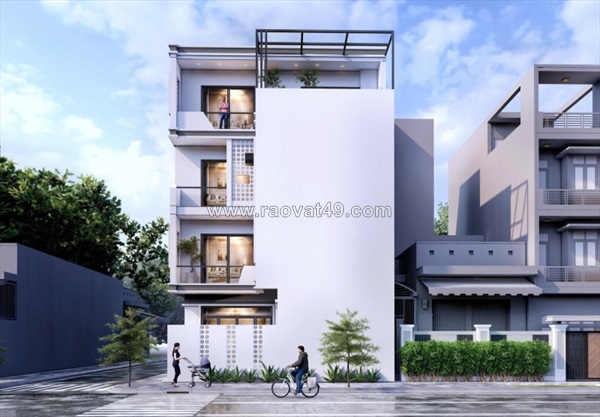 Nhà mới thượng thanh – long biên  65m² – mặt tiền 6.9m – thiết kế hiện đại