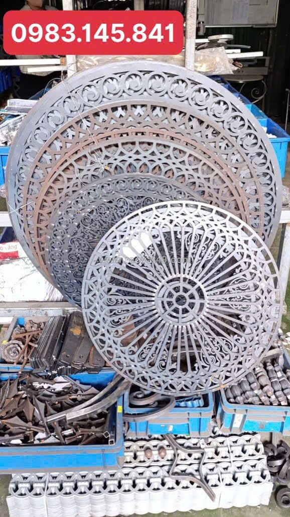 Nhận cắt cnc sắt mỹ thuật theo thiết kế riêng