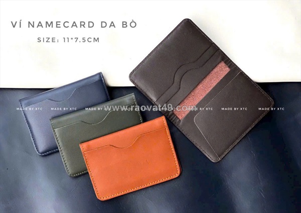 Nhận gia công ví da theo yêu cầu – đồ da trường chinh xtc