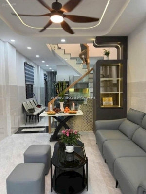 Nhỉnh 6tỷ - nhà 2tầng mt đường số - chợ tân quy - tân hưng - tặng full nội thất