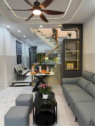 Nhỉnh 6tỷ - nhà 2tầng mt đường số - chợ tân quy - tân hưng - tặng full nội thất