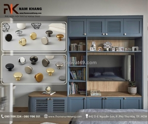 Núm nắm tủ nk211 - điểm nhấn vàng cho tủ sang trọng