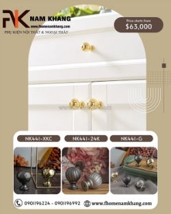 Núm nắm tủ nk441 nhỏ gọn,hiện đại