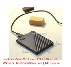Ổ cứng di động wd my passport 2tb (đen) – usb 3.2