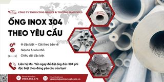 Ống đúc inox 304: giải pháp đường ống chịu áp lực và chống ăn mòn tối ưu
