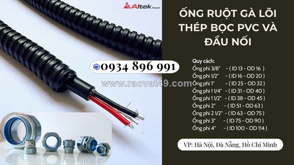 Ống kẽm bọc thép phi 40 & phụ kiện đồng bộ – giao nhanh hà nội, hưng yên, bắc ninh