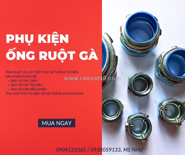 Ống ruột gà bọc nhựa cho tủ điện