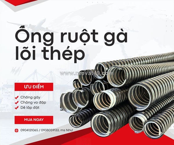 Ống ruột gà lõi thép chất lượng cao