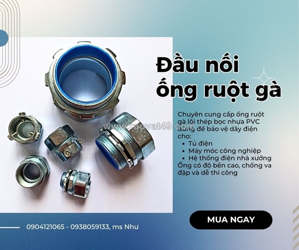 Ống ruột gà lõi thép cho hệ thống điện công nghiệp