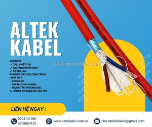 Phân phối cáp chống cháy nhiều quy cách