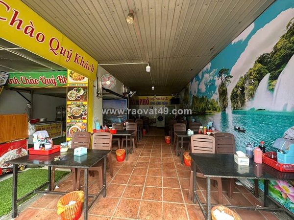 Sang nhượng quán phở - cơm chiên - đối diện chợ hàng bông - cực hot!