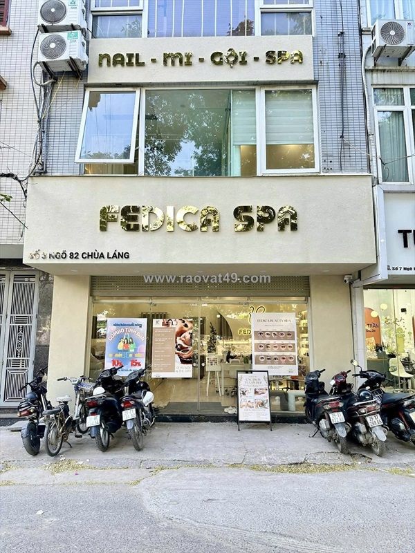 Sang nhượng spa/nail/mi tâm huyết – khu chùa láng (đang có lãi)