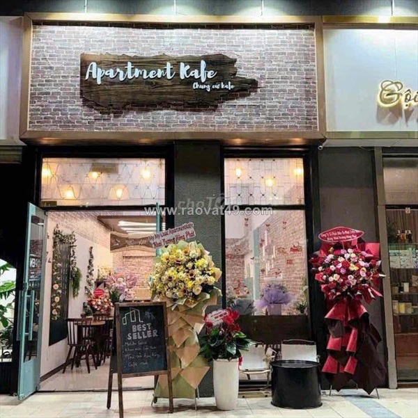 Sang quán cafe apartmentkafe  ngay chung cư galaxy q4 siêu rẻ
