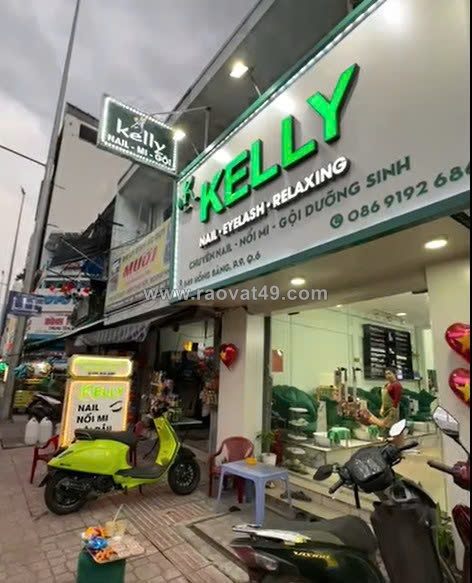 Sang tiệm nail mặt tiền lớn - hồng bàng, q6 - cực hot