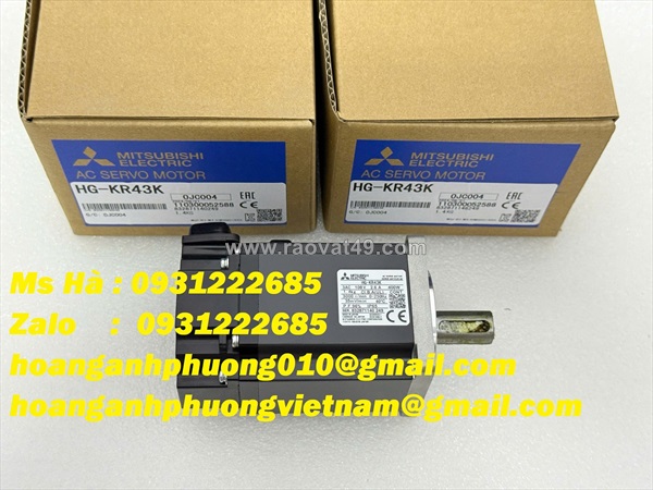 Servo phản hồi nhanh - chính xác - mitsubishi hg-kr43k