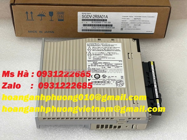 Servo sgdv-2r8a01a yaskawa giá tốt - giao hàng nhanh