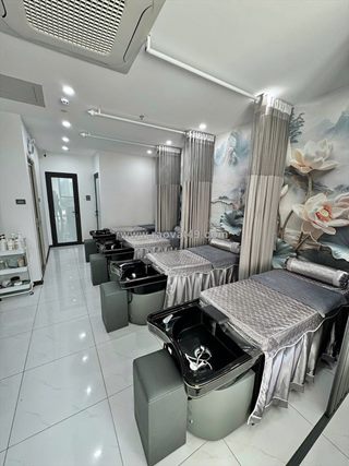 Share mặt bằng chân đế chung cư heritage westlake - làm nails & gội