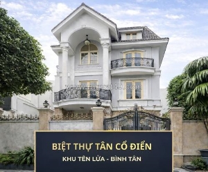 Sở hữu biệt thự 200m2 tại khu tên lửa, bình tân - chính chủ