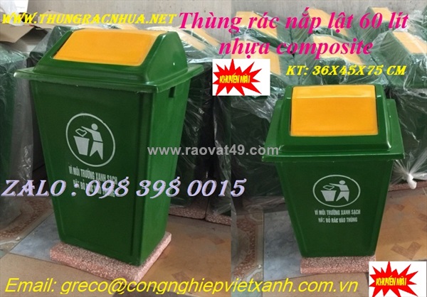 So sánh thùng rác 480l – 660l – 1000l nên chọn loại nào?