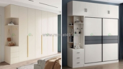 So sánh tủ quần áo cánh mở và cánh lùa – nên chọn loại nào?