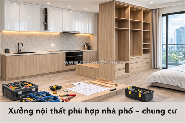 So sánh xưởng nội thất và công ty nội thất: giá, chất lượng & bảo hành