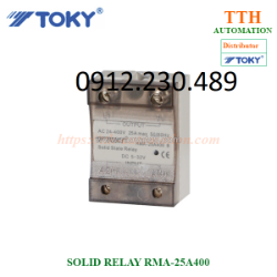 Solid rơ le toky rma-25a400 chế độ đóng cắt