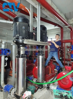 Sửa chữa, thay buồng máy bơm trục đứng uy tín tại miền bắc