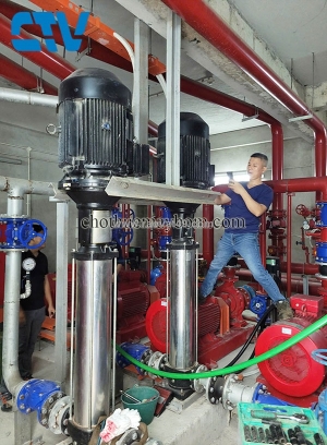 Sửa chữa, thay buồng máy bơm trục đứng uy tín tại miền bắc