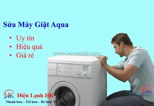 Sửa máy giặt aqua giá rẻ - kỹ thuật viên giỏi, linh kiện chính hãng