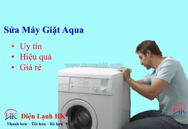 Sửa máy giặt aqua giá rẻ - kỹ thuật viên giỏi, linh kiện chính hãng