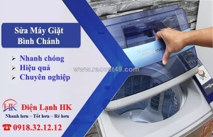 Sửa máy giặt bình chánh tại nhà - nhanh chóng, hiệu quả, tiết kiệm