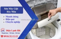 Sửa máy giặt hóc môn - tiết kiệm chi phí, hiệu quả cao