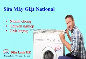 Sửa máy giặt national giá rẻ - có mặt nhanh, sửa dứt điểm