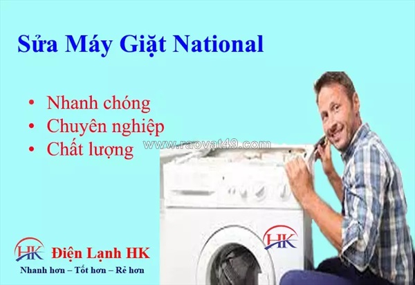 Sửa máy giặt national giá rẻ - có mặt nhanh, sửa dứt điểm
