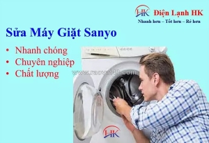Sửa máy giặt sanyo tại nhà - giải pháp nhanh, tiết kiệm chi phí