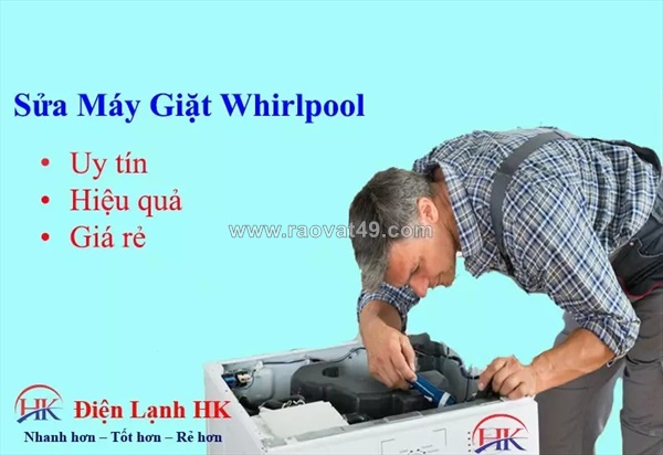 Sửa máy giặt whirlpool tận nơi - nhanh chóng, an toàn, tiết kiệm chi phí