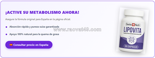 Swiss nutri lipovita test españa – energía y apetito