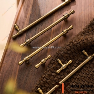 Tay nắm tủ đồng - vẻ đẹp thách thức cùng thời gian