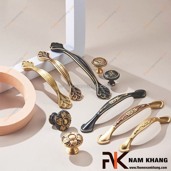 Tay nắm tủ đồng - vẻ đẹp thách thức cùng thời gian