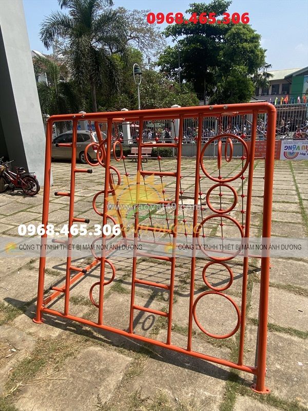 Thang leo sắt trẻ em, thang leo vận động mầm non