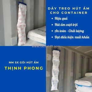 Thanh hút ẩm treo container