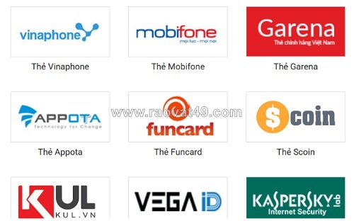Thegiatot - nền tảng giúp thực hiện nạp tiền và thẻ game nhanh chóng