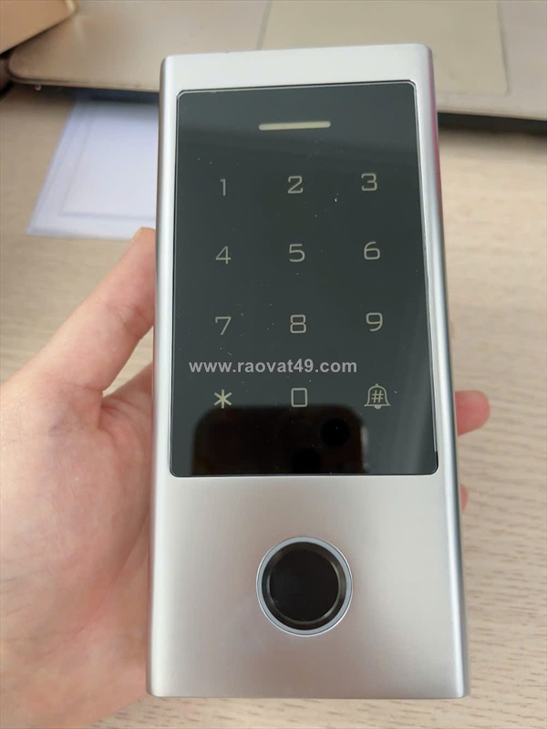 Thiết bị kiểm soát ra vào độc lập bằng vân tay, thẻ, mở cửa qua app hf1-wifi