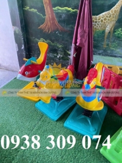 Thú nhún lò xo nhập khẩu nhựa, thú nhún lò xo nhựa composite