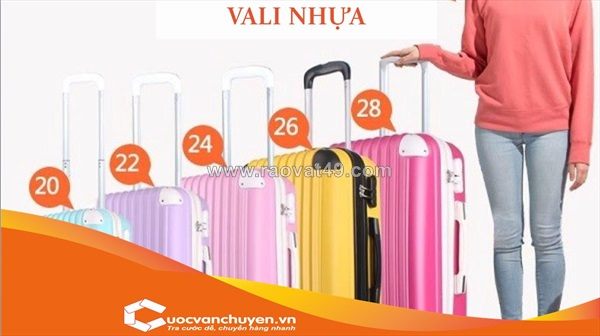 Thủ tục nhập khẩu vali nhựa
