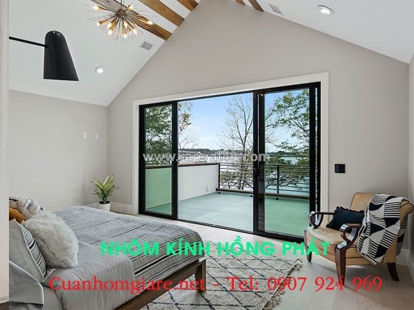 Top 10+ mẫu cửa nhôm kính phòng ngủ đẹp, sang trọng