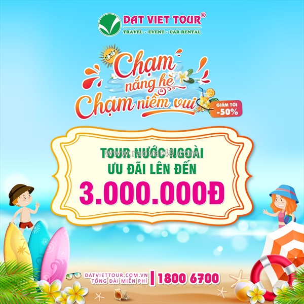 Tour giá tốt tại ngày hội du lịch tp.hcm 2026 - đất việt tour