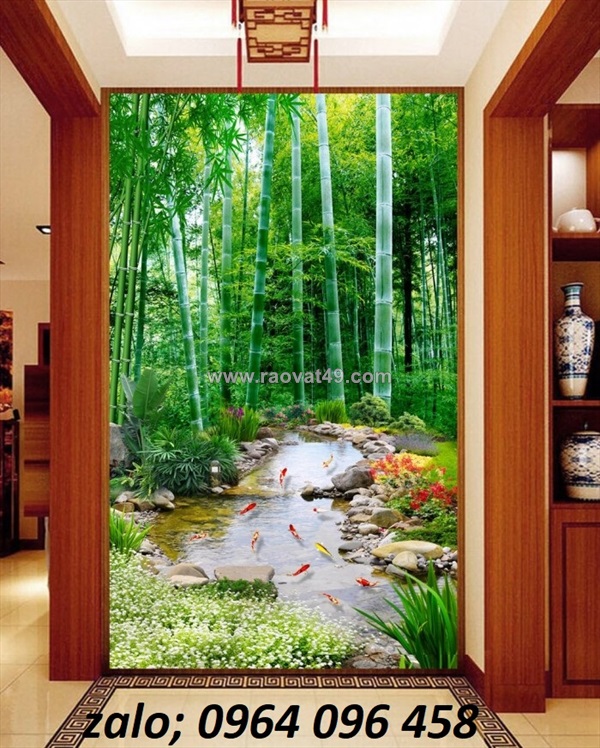Tranh gạch 3d ốp tường hành lang - sảnh - xnvc79