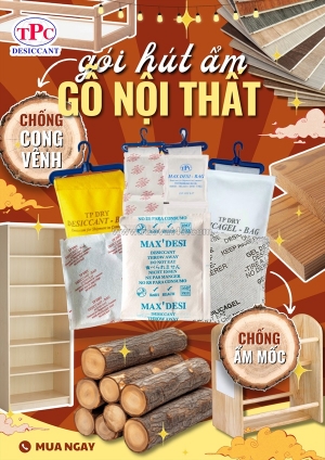 Túi hút ẩm cho bàn ghế tủ gỗ